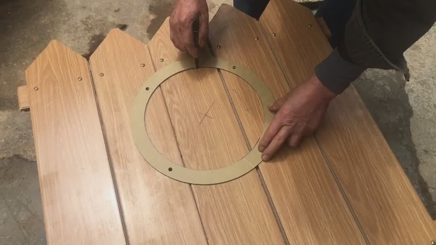 Dog Fence Window - Acrylic Clear View Dome Pet Peek Window - 12.4in for Dog/cat/Horse,Even Children